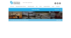 Desktop Screenshot of criticalcontrol.com